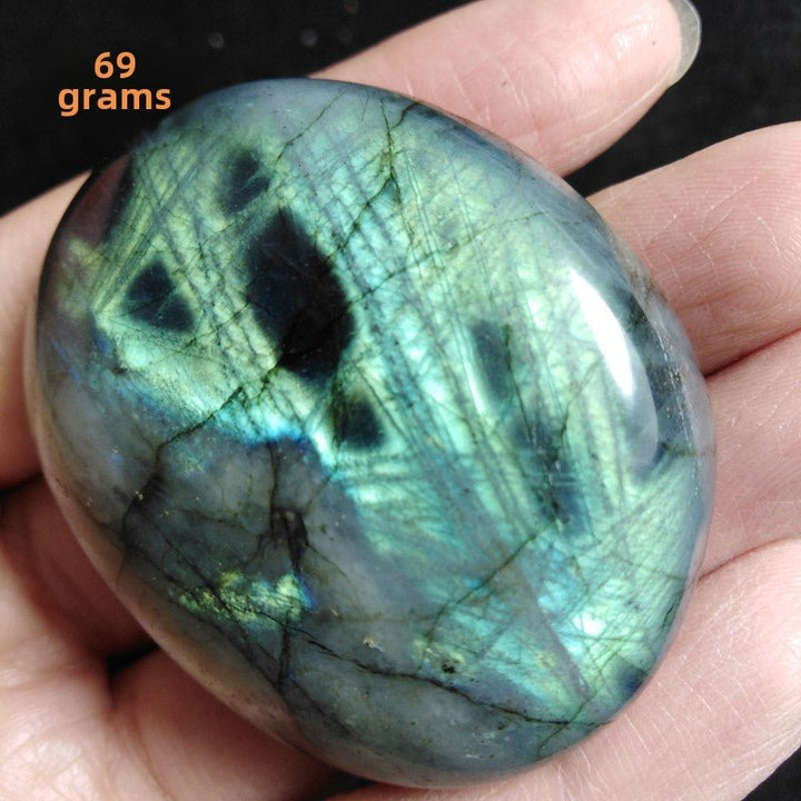 Natural Labradorite Protection Energy Ornament - BuddhaEnergyHealing