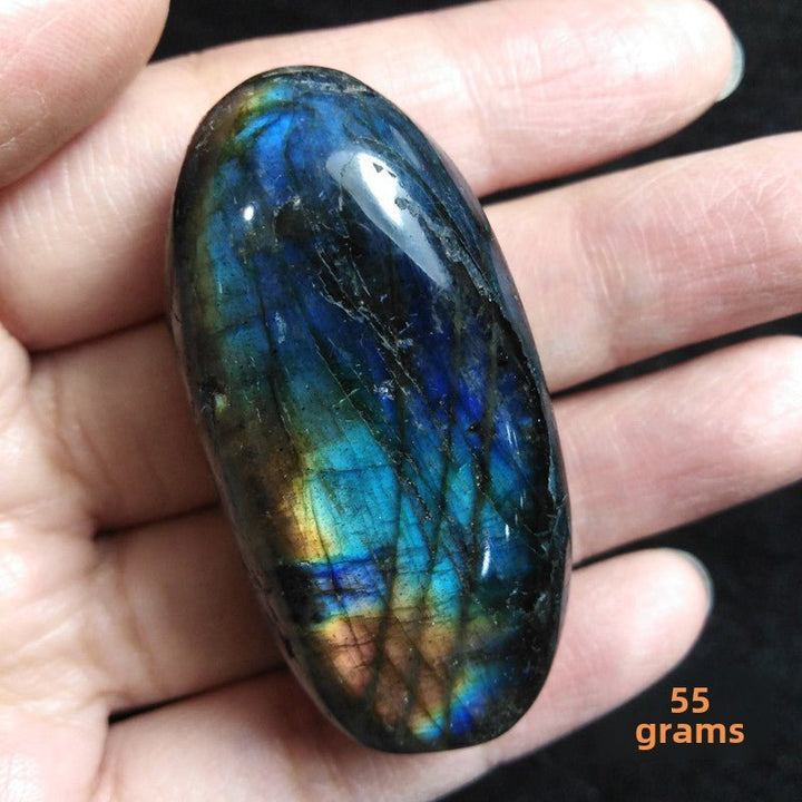 Natural Labradorite Protection Energy Ornament - BuddhaEnergyHealing