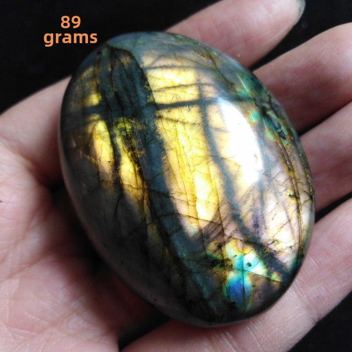 Natural Labradorite Protection Energy Ornament - BuddhaEnergyHealing