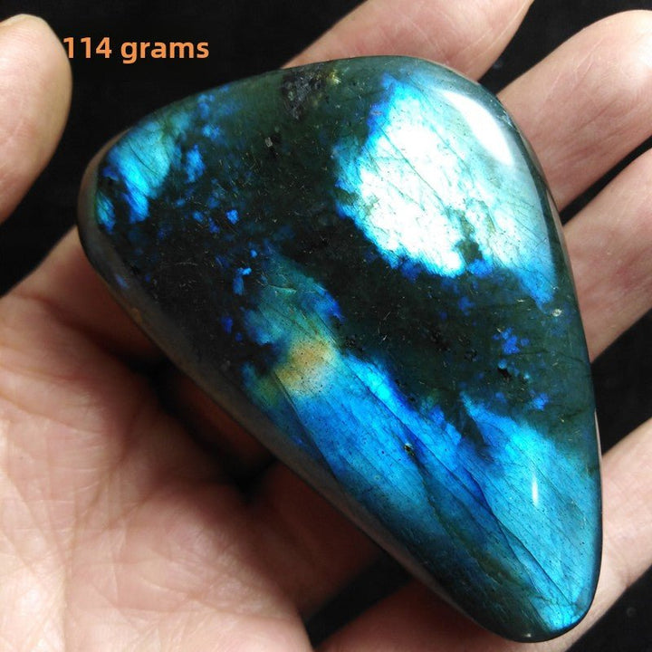 Natural Labradorite Protection Energy Ornament - BuddhaEnergyHealing