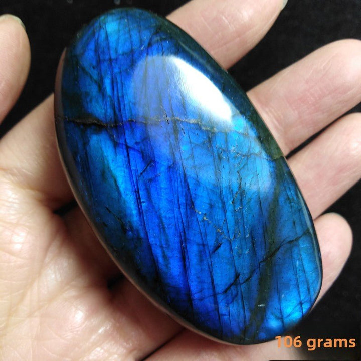 Natural Labradorite Protection Energy Ornament - BuddhaEnergyHealing