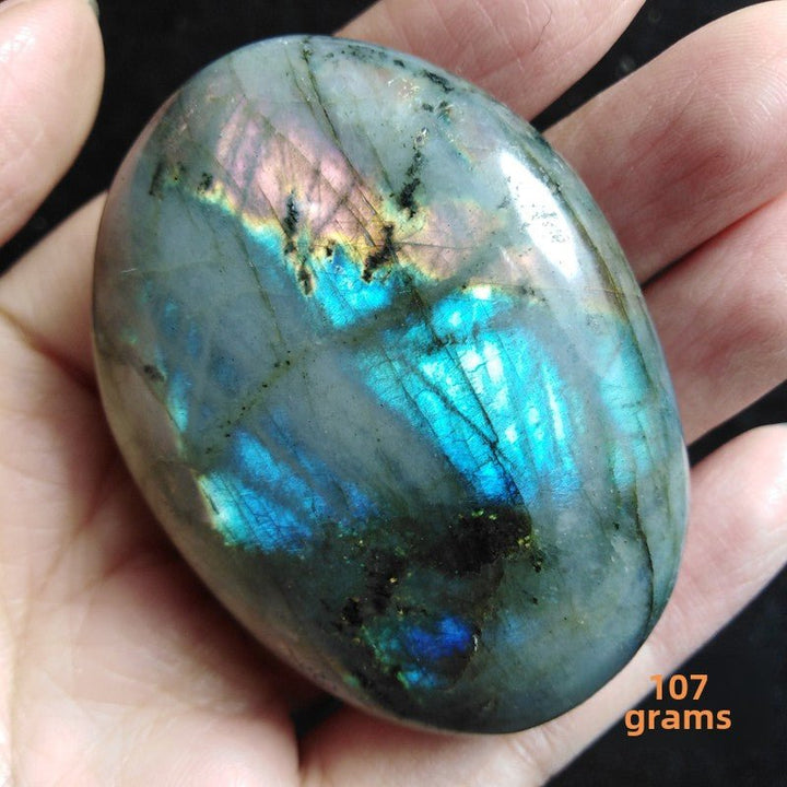 Natural Labradorite Protection Energy Ornament - BuddhaEnergyHealing