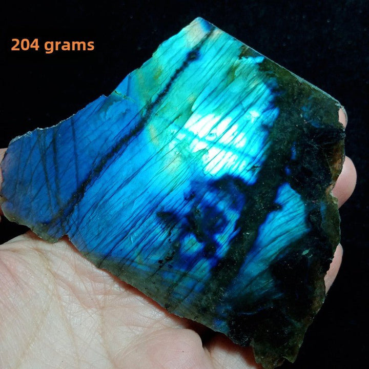 Natural Labradorite Protection Energy Ornament - BuddhaEnergyHealing