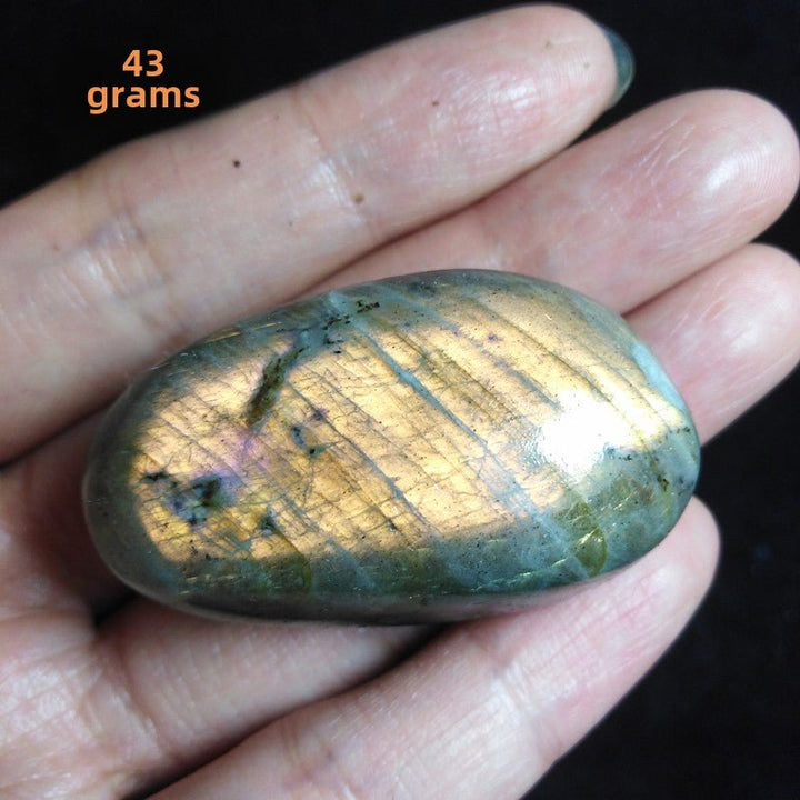 Natural Labradorite Protection Energy Ornament - BuddhaEnergyHealing