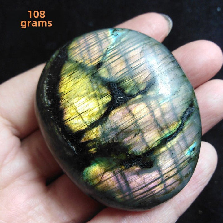 Natural Labradorite Protection Energy Ornament - BuddhaEnergyHealing