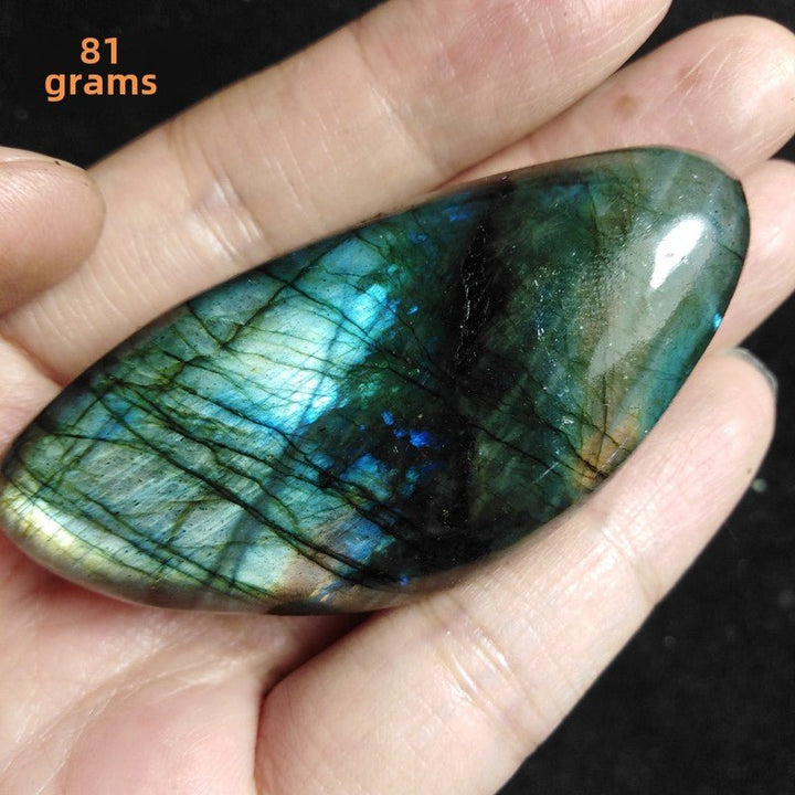 Natural Labradorite Protection Energy Ornament - BuddhaEnergyHealing