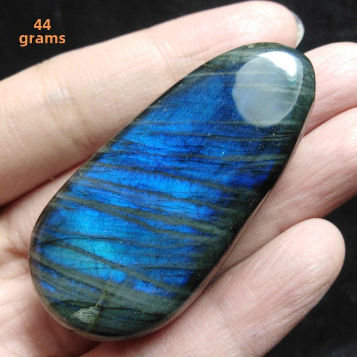 Natural Labradorite Protection Energy Ornament - BuddhaEnergyHealing