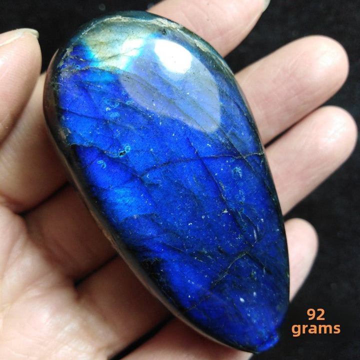 Natural Labradorite Protection Energy Ornament - BuddhaEnergyHealing