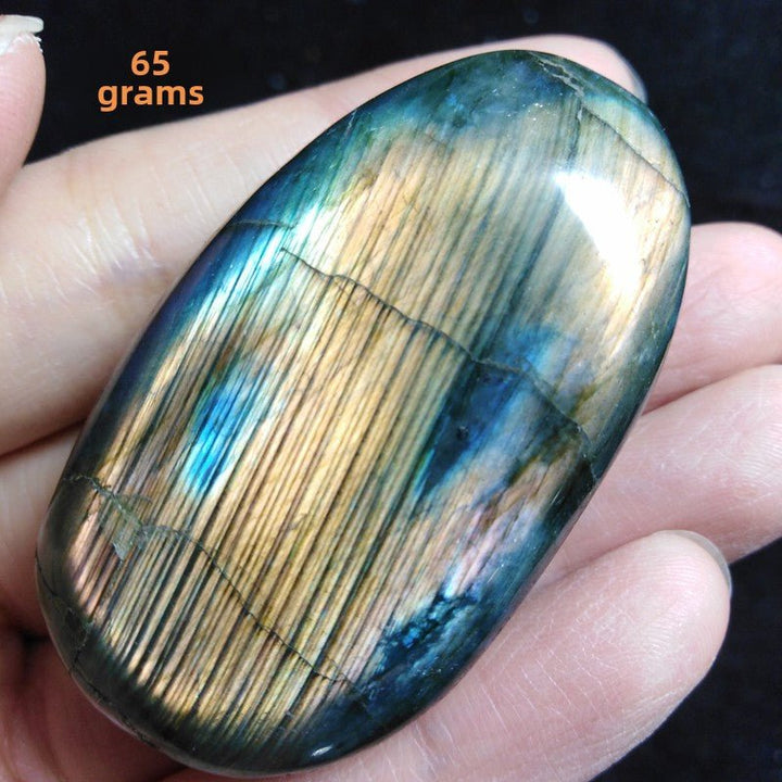 Natural Labradorite Protection Energy Ornament - BuddhaEnergyHealing