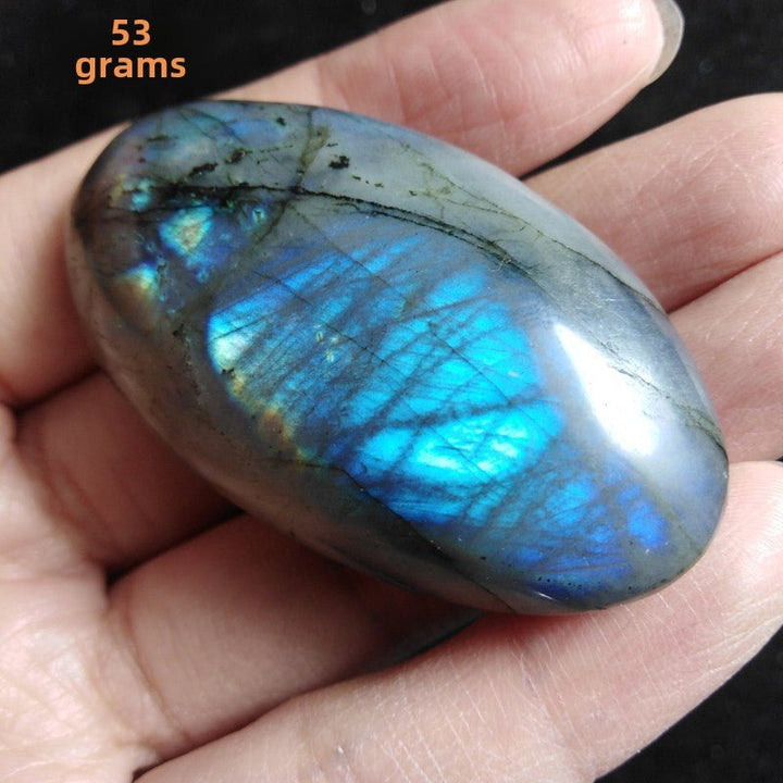 Natural Labradorite Protection Energy Ornament - BuddhaEnergyHealing