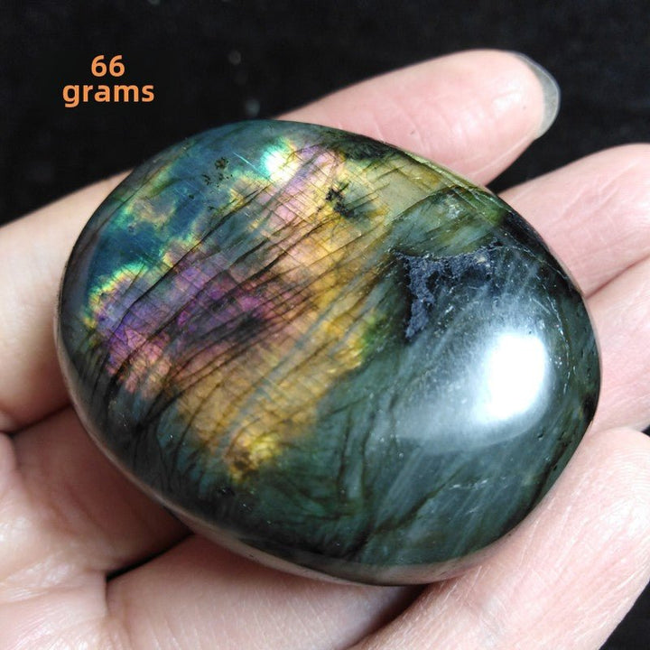Natural Labradorite Protection Energy Ornament - BuddhaEnergyHealing