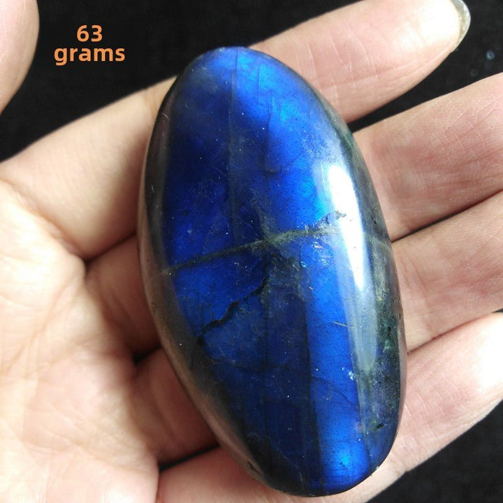 Natural Labradorite Protection Energy Ornament - BuddhaEnergyHealing