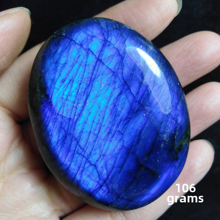 Natural Labradorite Protection Energy Ornament - BuddhaEnergyHealing