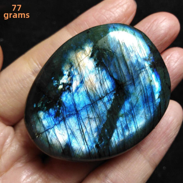Natural Labradorite Protection Energy Ornament - BuddhaEnergyHealing
