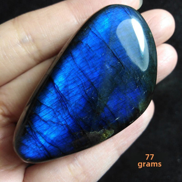 Natural Labradorite Protection Energy Ornament - BuddhaEnergyHealing