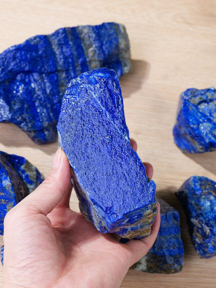 Natural Lapis Lazuli Rough Stone Healing Energy Ornament - BuddhaEnergyHealing