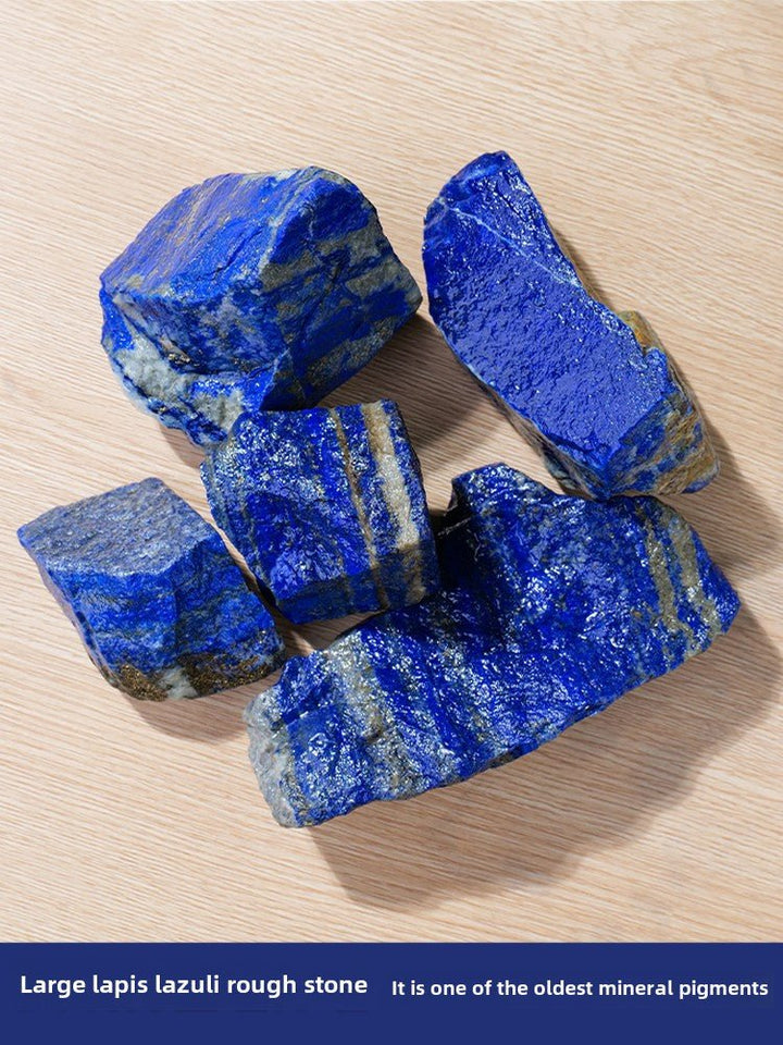 Natural Lapis Lazuli Rough Stone Healing Energy Ornament - BuddhaEnergyHealing
