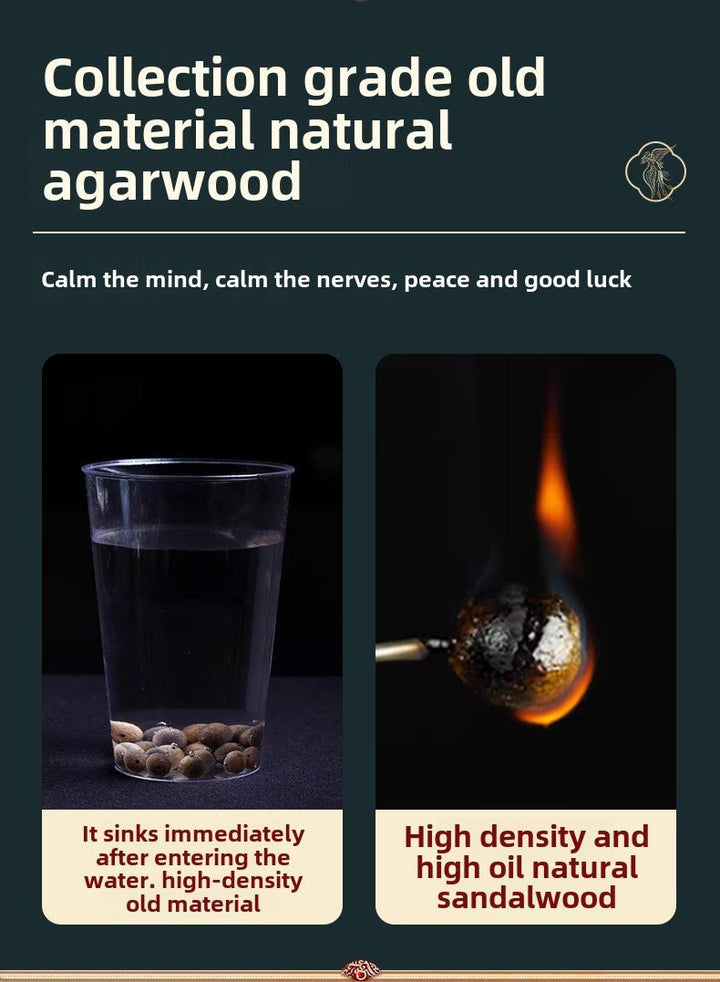 Natural Qinan Agarwood Meditation Energy Bracelet - BuddhaEnergyHealing