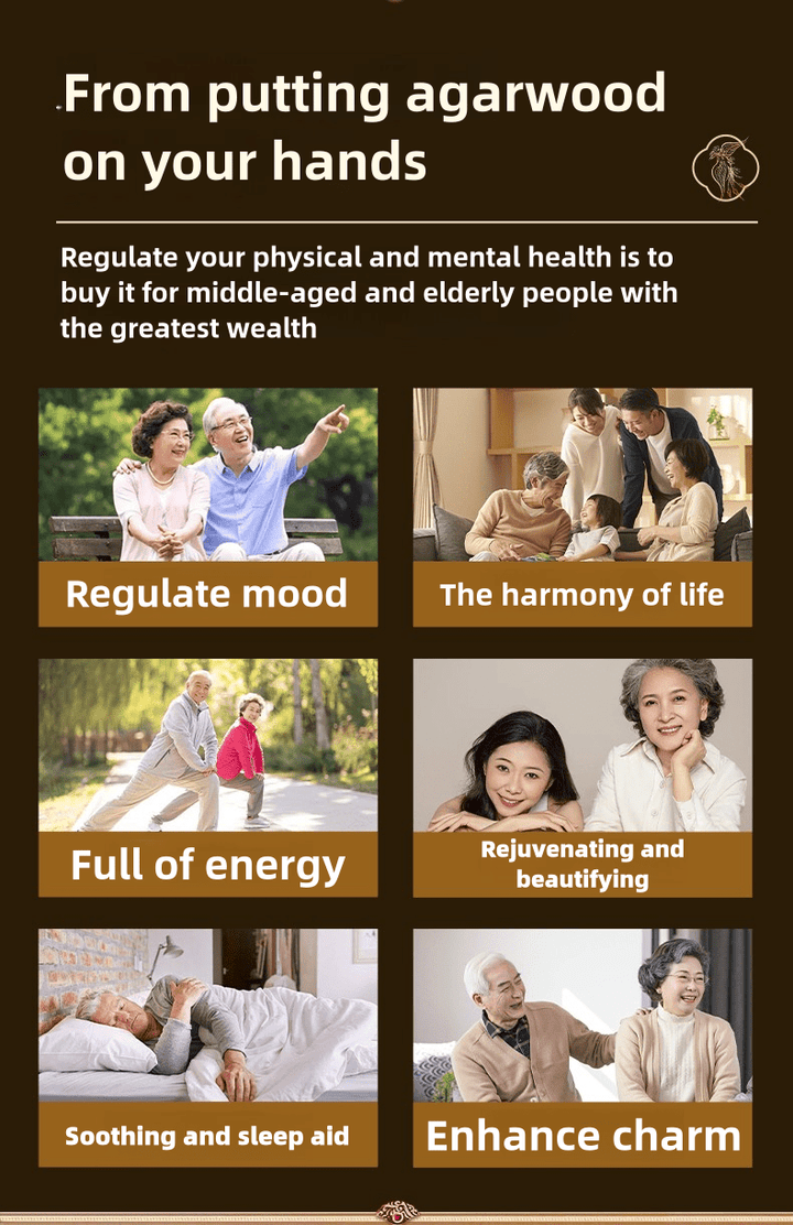 Natural Qinan Agarwood Meditation Energy Bracelet - BuddhaEnergyHealing