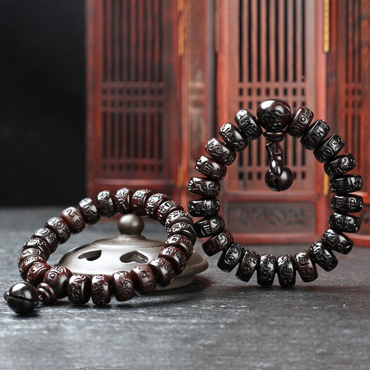 Natural Thunder Wood Protection Calm Healing Bracelet - BuddhaEnergyHealing