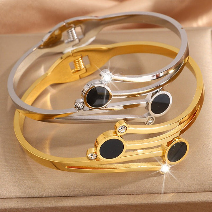 Premium Fashion Titanium Steel Protection Bracelet - BuddhaEnergyHealing