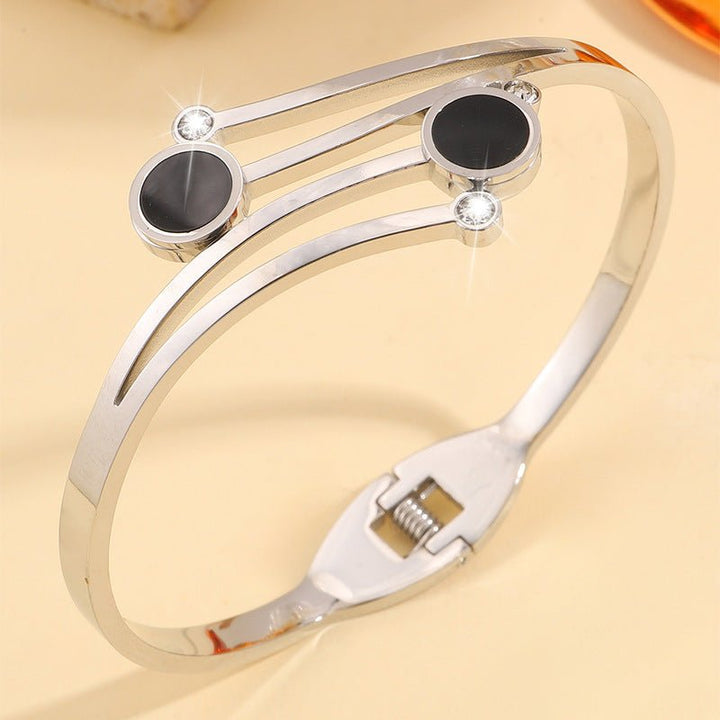 Premium Fashion Titanium Steel Protection Bracelet - BuddhaEnergyHealing