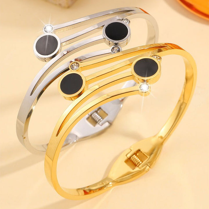 Premium Fashion Titanium Steel Protection Bracelet - BuddhaEnergyHealing