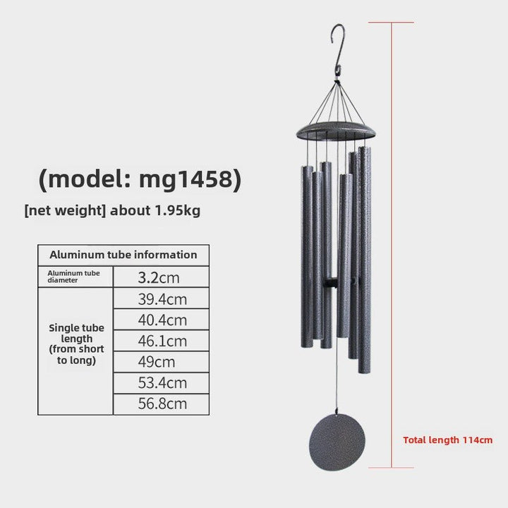 Premium Wooden Zen Tuning Music Wind Chime Hanging Meditation Calm Energy Ornament - BuddhaEnergyHealing