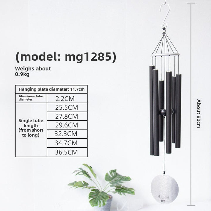 Premium Wooden Zen Tuning Music Wind Chime Hanging Meditation Calm Energy Ornament - BuddhaEnergyHealing
