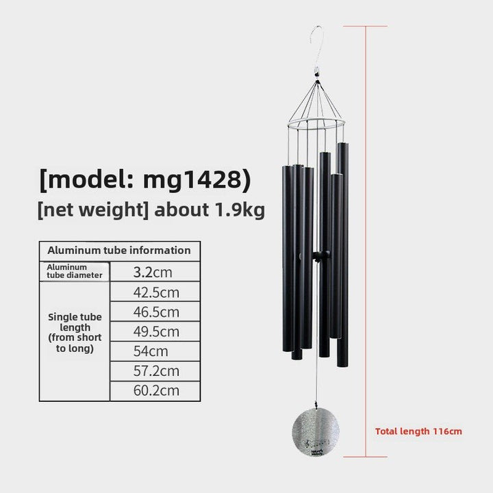 Premium Wooden Zen Tuning Music Wind Chime Hanging Meditation Calm Energy Ornament - BuddhaEnergyHealing
