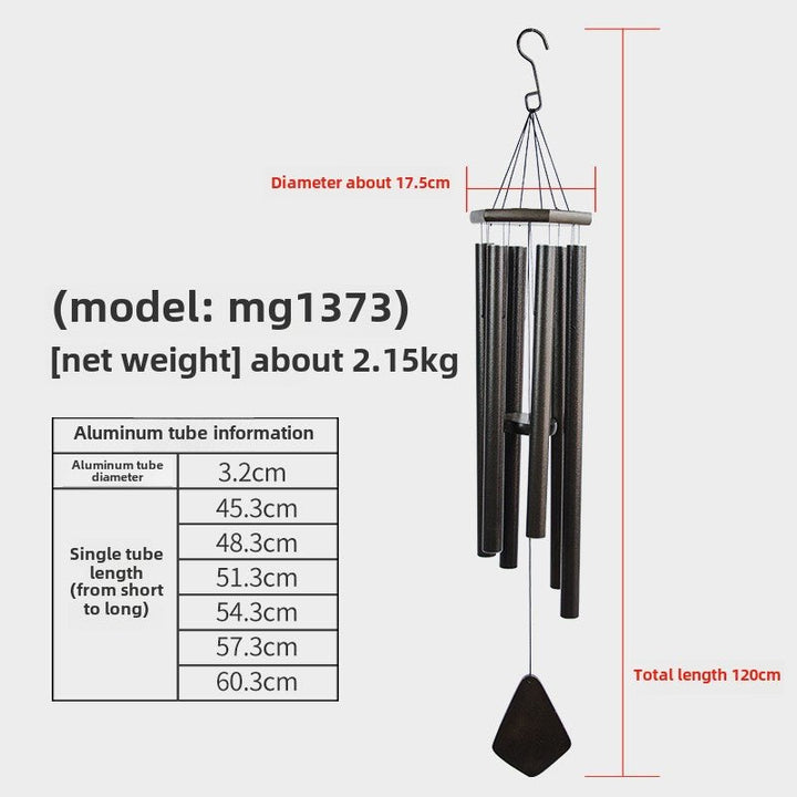 Premium Wooden Zen Tuning Music Wind Chime Hanging Meditation Calm Energy Ornament - BuddhaEnergyHealing