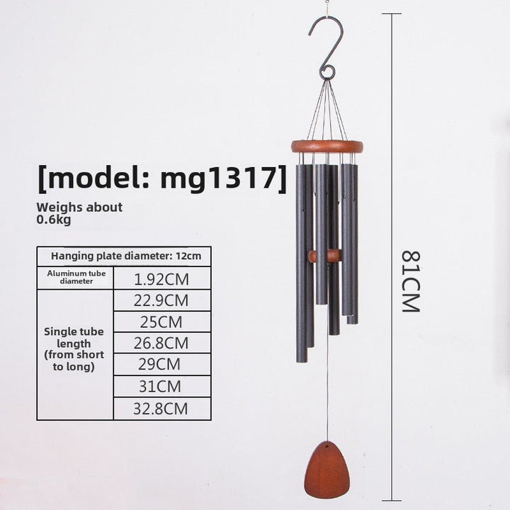 Premium Wooden Zen Tuning Music Wind Chime Hanging Meditation Calm Energy Ornament - BuddhaEnergyHealing