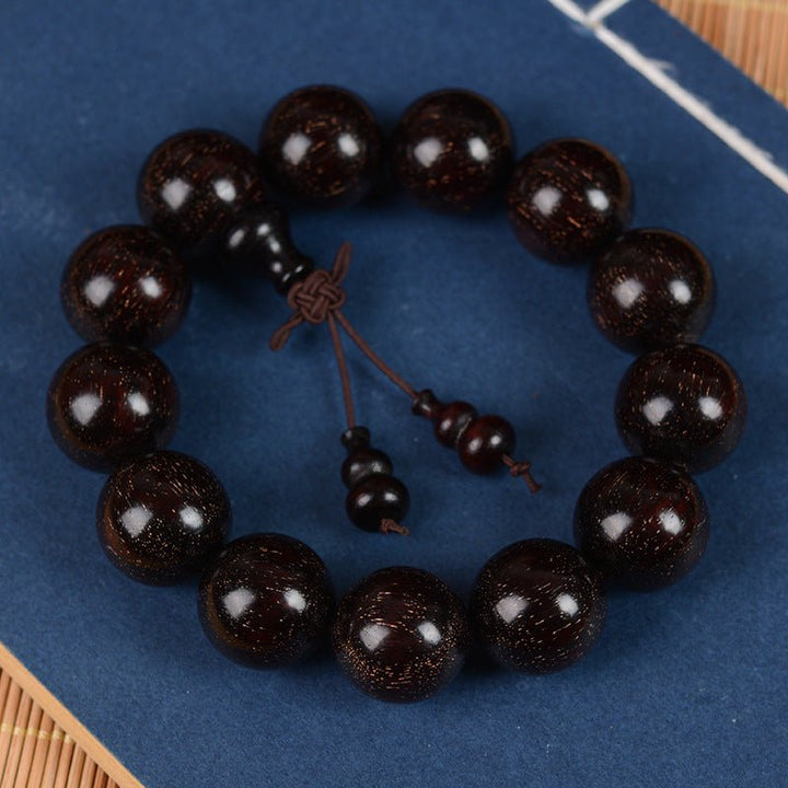 Pterocarpus Santalinus Gaomi Venus Old Red Sandalwood Beads Calm Bracelet - BuddhaEnergyHealing