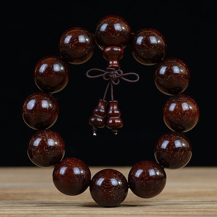 Pterocarpus Santalinus Gaomi Venus Old Red Sandalwood Beads Calm Bracelet - BuddhaEnergyHealing