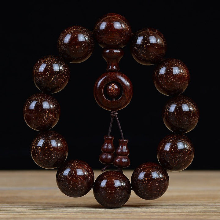Pterocarpus Santalinus Gaomi Venus Old Red Sandalwood Beads Calm Bracelet - BuddhaEnergyHealing