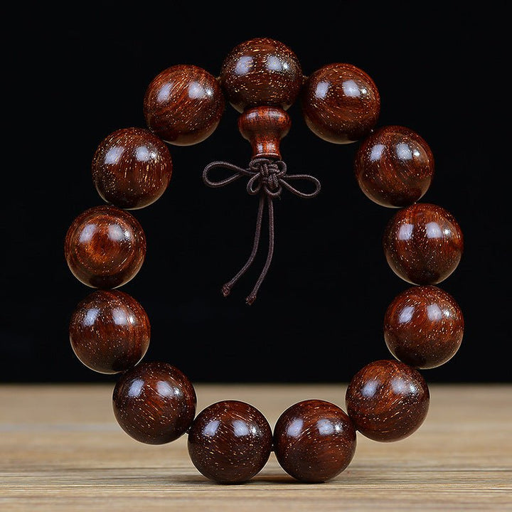 Pterocarpus Santalinus Gaomi Venus Old Red Sandalwood Beads Calm Bracelet - BuddhaEnergyHealing