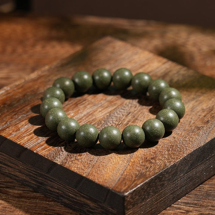 Qingcheng Mountain Ancient Method Intangible Cultural Heritage Incense Beads Calming and Soothing Daoist Calm Meditation Bracelet - BuddhaEnergyHealing