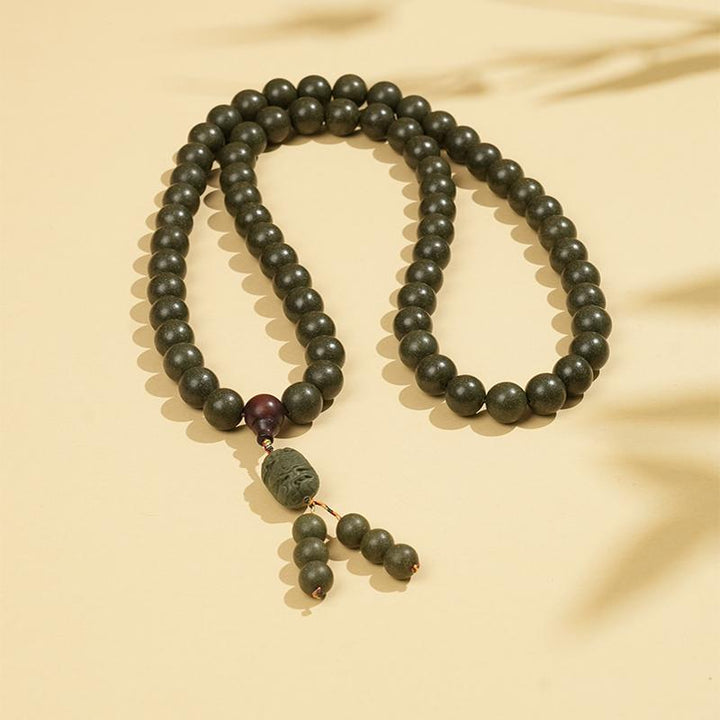 Qingcheng Mountain Ancient Method Intangible Cultural Heritage Incense Beads Calming and Soothing Daoist Calm Meditation Bracelet - BuddhaEnergyHealing