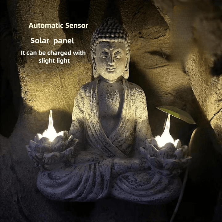 Solar Buddha Peace Calm Ornament - BuddhaEnergyHealing