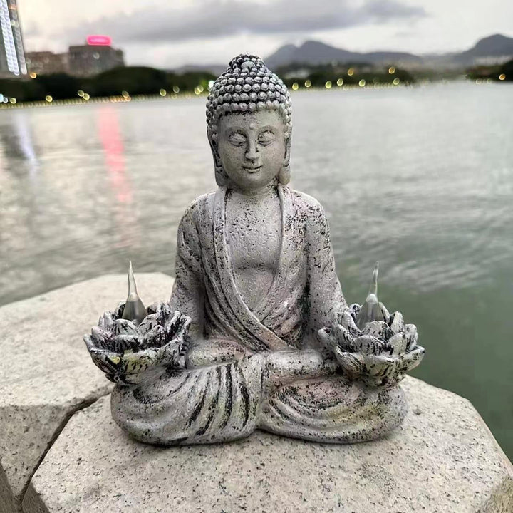 Solar Buddha Peace Calm Ornament - BuddhaEnergyHealing