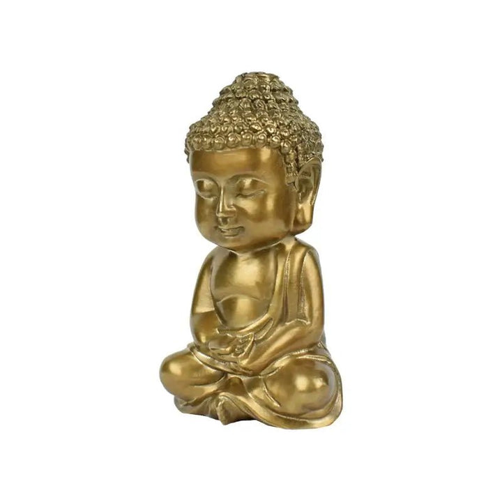 Solid Copper Wealth Buddha Wealth Lucky Protection Ornament - BuddhaEnergyHealing