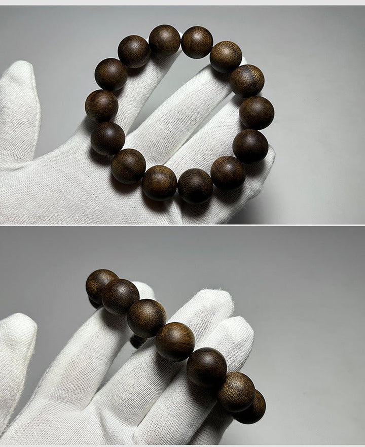 Submerged Grade Qinan Agarwood Meditation Energy Bracelet - BuddhaEnergyHealing