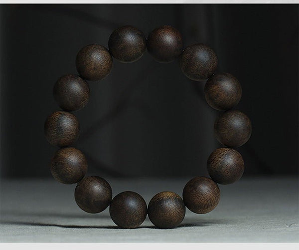 Submerged Grade Qinan Agarwood Meditation Energy Bracelet - BuddhaEnergyHealing