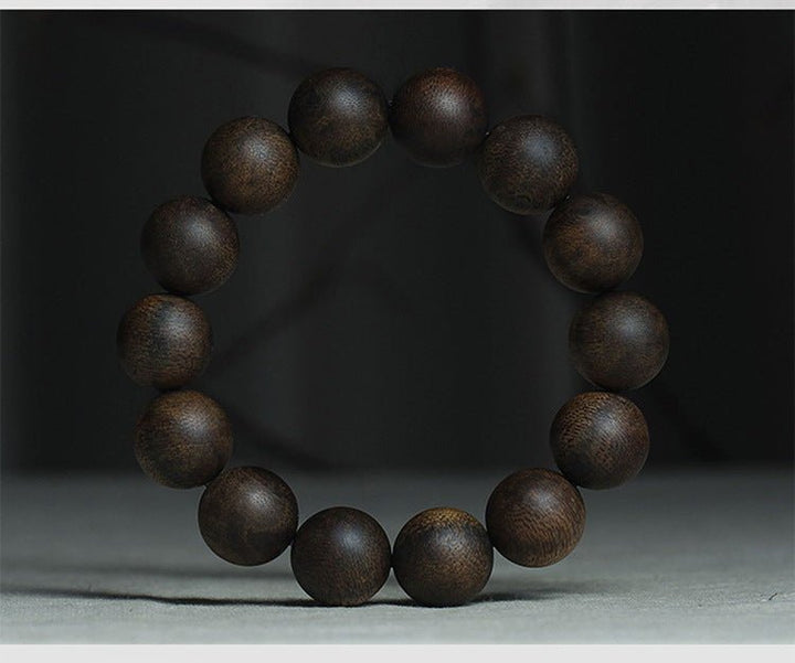 Submerged Grade Qinan Agarwood Meditation Energy Bracelet - BuddhaEnergyHealing