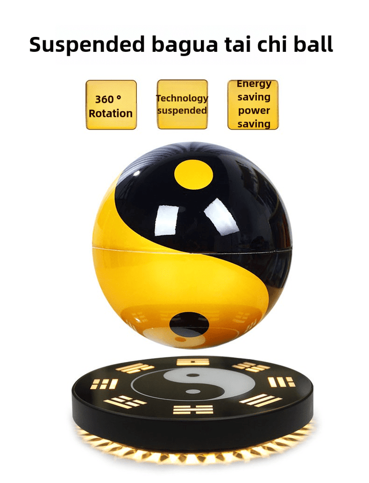 Suspended Feng Shui Energy Gossip Taiji Ball Decoration Protection Peace Energy Ornaments - BuddhaEnergyHealing