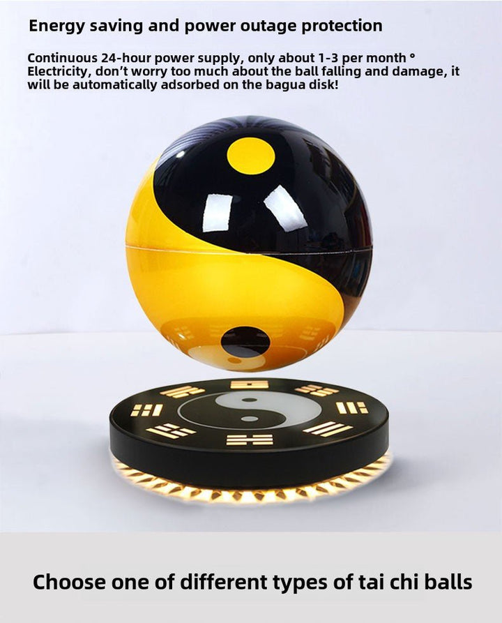 Suspended Feng Shui Energy Gossip Taiji Ball Decoration Protection Peace Energy Ornaments - BuddhaEnergyHealing