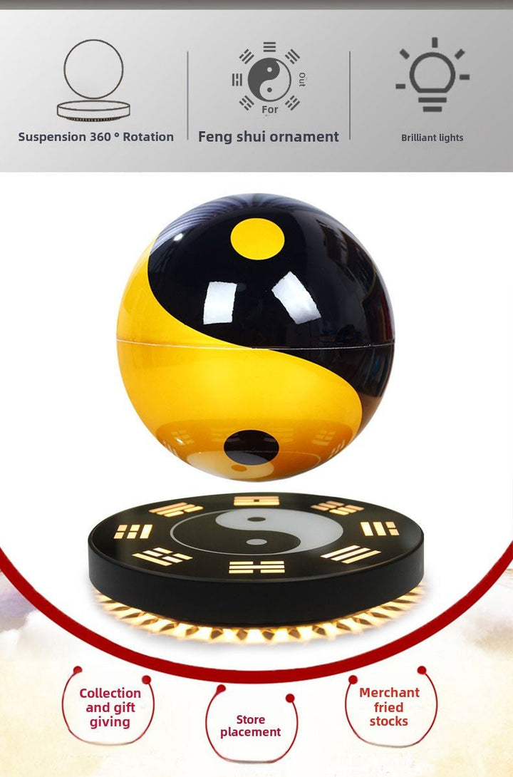 Suspended Feng Shui Energy Gossip Taiji Ball Decoration Protection Peace Energy Ornaments - BuddhaEnergyHealing