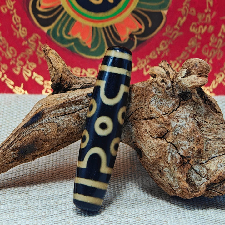 Tibet Agate Dzi Protection Energy Pendant - BuddhaEnergyHealing