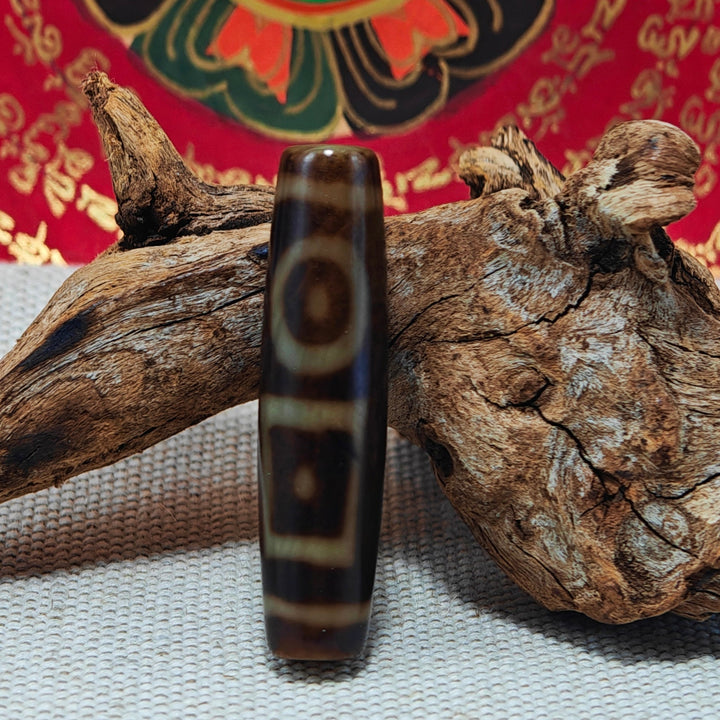 Tibet Agate Dzi Protection Energy Pendant - BuddhaEnergyHealing