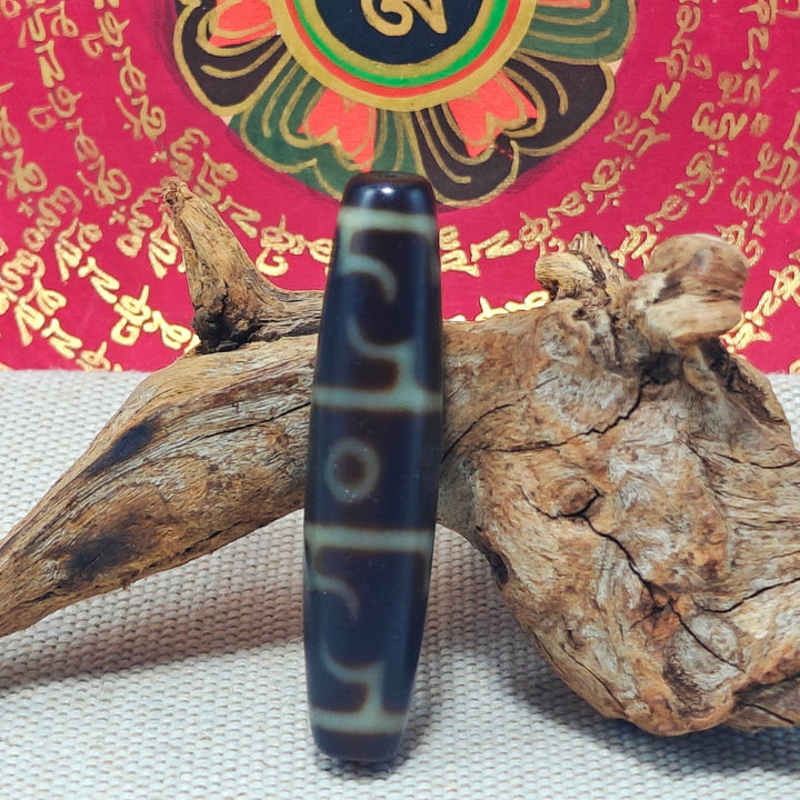 Tibet Agate Dzi Protection Energy Pendant - BuddhaEnergyHealing